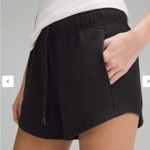 Lululemon buttery soft black shorts